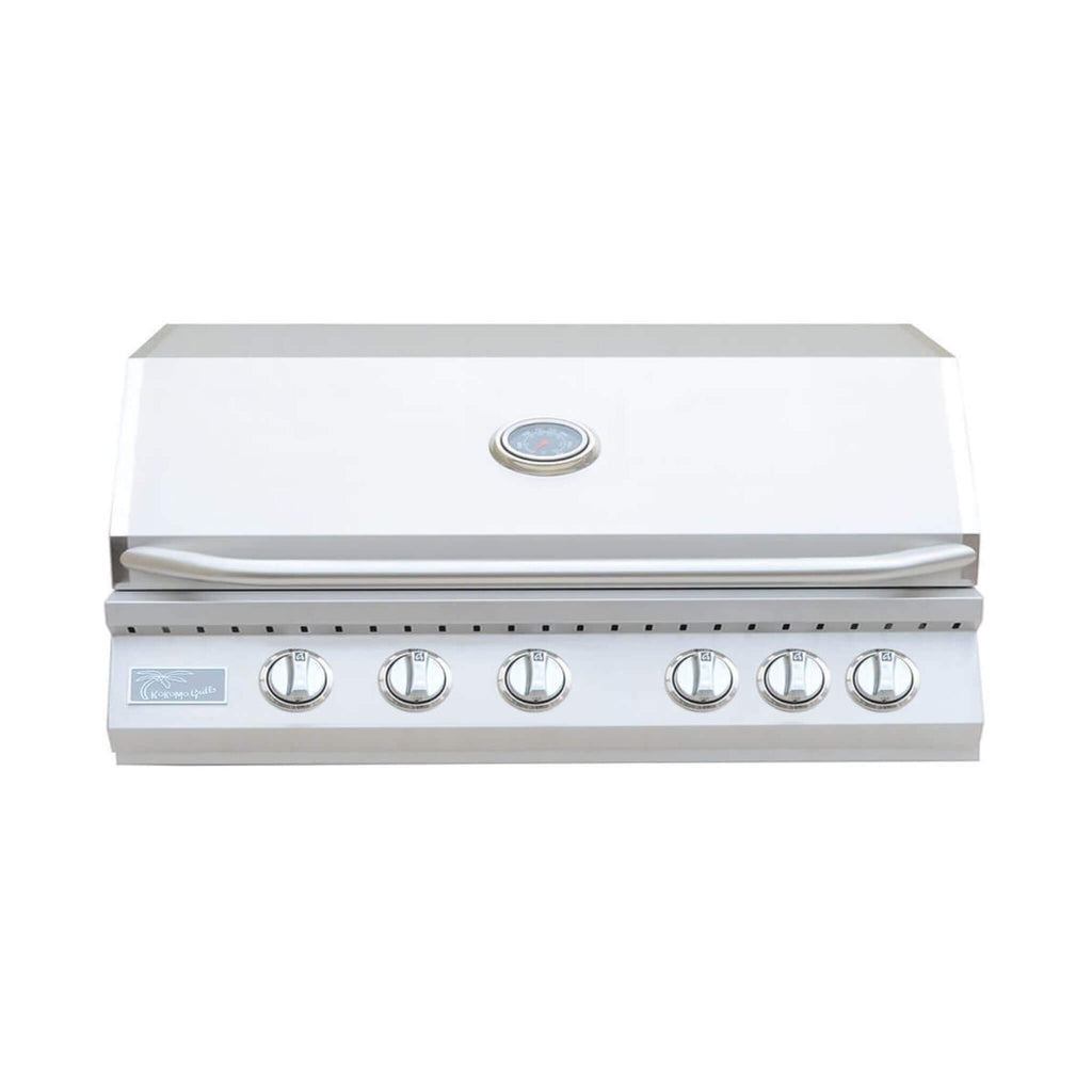 KoKoMo Grills 40-Inch Heavy-Duty 72K BTU LP/NG 5 Burner Built-In Stainless Steel Gas Grill (SAK73152) – SAKSBY WHOLESALE, vie