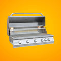 KoKoMo Grills 40-Inch Professional 87K BTU LP NG 5 Burner Built-In Stainless Steel Gas Grill (SAK75364) – SAKSBY WHOLESALE