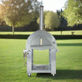 KoKoMo Grills Premium 32-Inch Stainless Steel Dual Fuel Gas Or Wood Fired Pizza Oven [KO-PIZZAOVEN] (SAK14753) – SAKSBY WHOLE