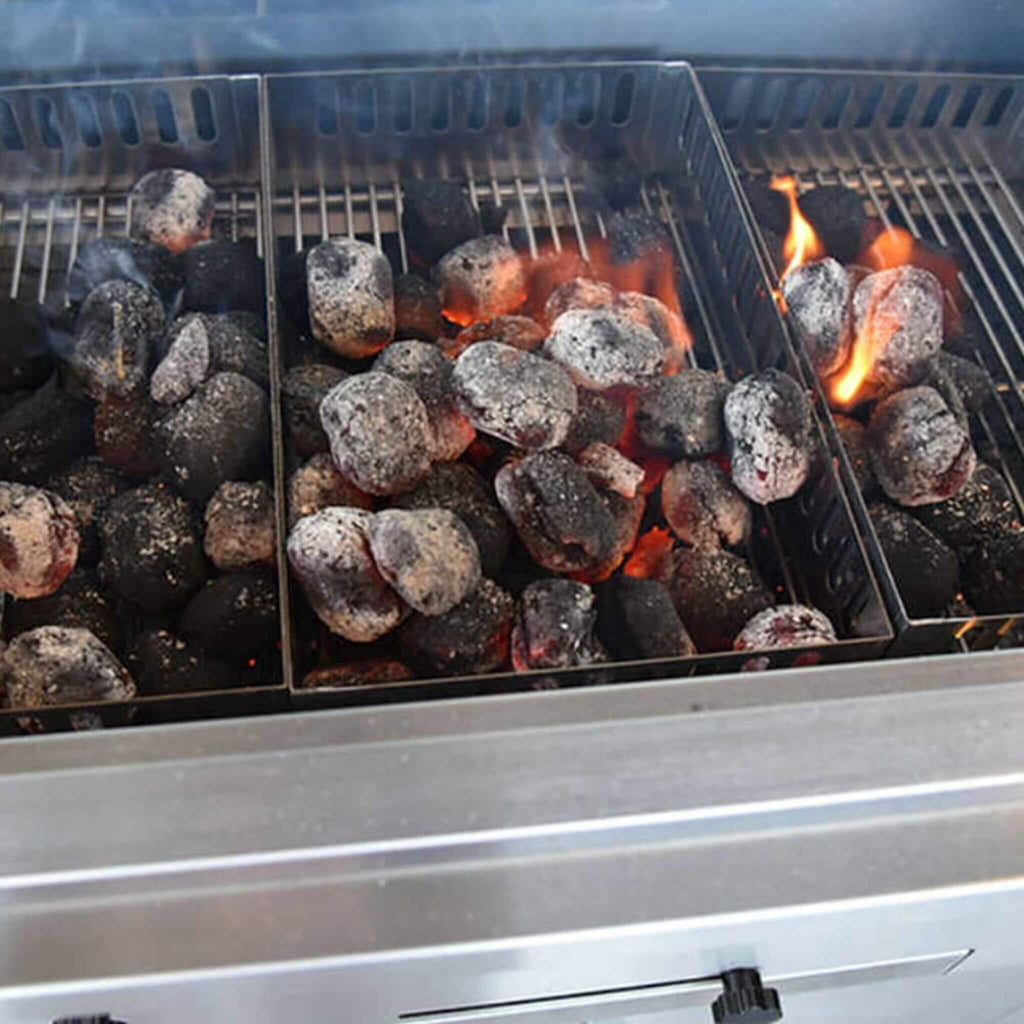 KoKoMo Grills Premium Built-In Charcoal Grill With 304 Stainless Steel And Adjustable Heat Tray, 32" (SAK32504) – SAKSBY WHOL