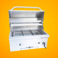 KoKoMo Grills Premium Built-In Charcoal Grill With 304 Stainless Steel And Adjustable Heat Tray, 32" (SAK32504) – SAKSBY WHOL
