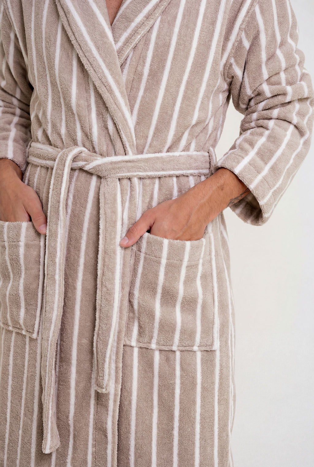 Italic Ultraplush Australian Cotton Bathrobe — color detail