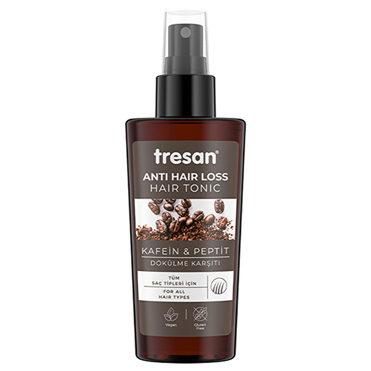 Tresan Caffeine & Peptide Anti-Hair Loss Hair Tonic for Nourished, Thicker Hair - 4.23 fl oz