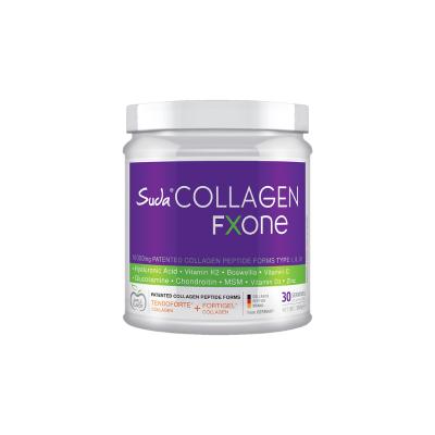 Suda Collagen Fxone Collagen Supplement Powder for Joint & Skin Health - Hydrolyzed Collagen Peptides, Glucosamine, MSM, Chondroitin & Hyaluronic Acid - 390g