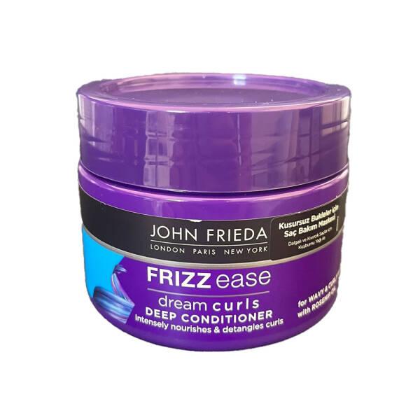 John Frieda Frizz Ease Deep Conditioning Hair Mask - 250ml, Moisturizing Treatment for Frizzy, Curly Hair