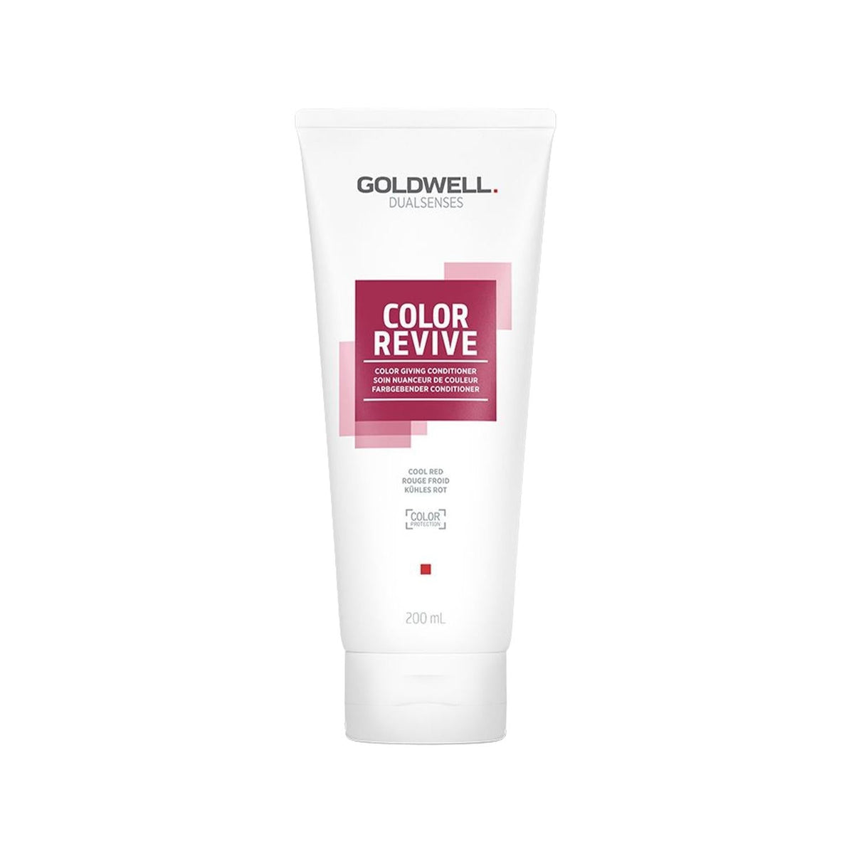 Goldwell Dualsenses Color Revive Cool Red Hair Cream 200ml - Nourishing Colored Hair Care for Vibrant Cool Red Tones by Beaut