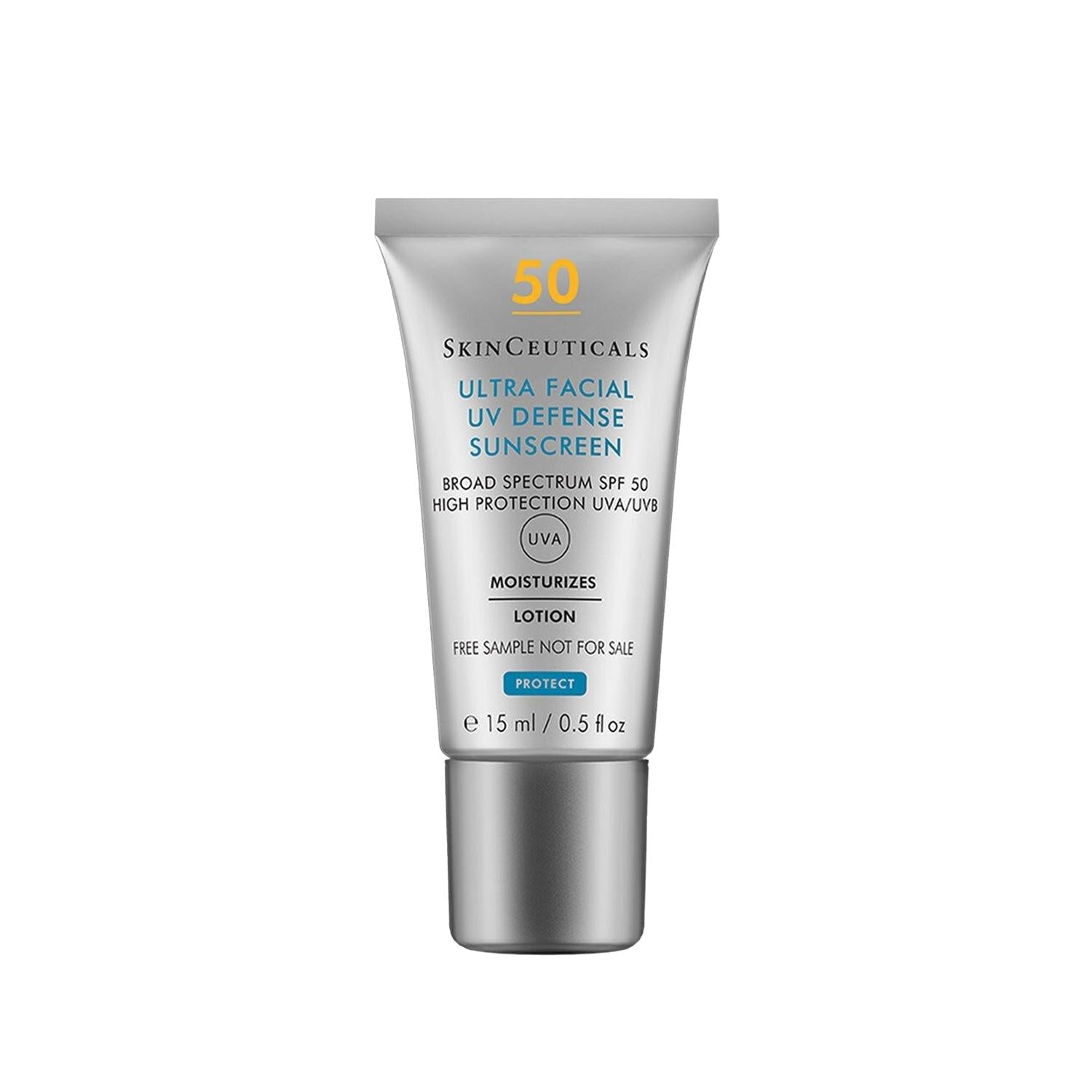 Skinceuticals Ultra Facial UV Defense SPF50+ Sunscreen - 15ml, High Protection Facial Skincare