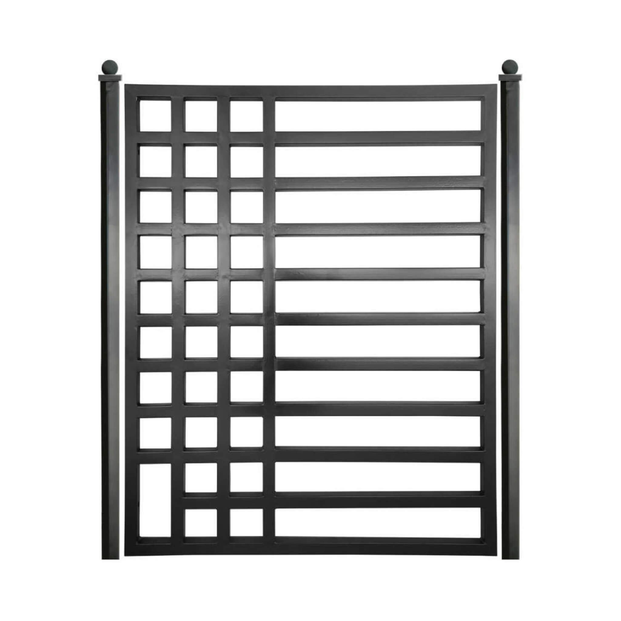 5FT Heavy-Duty Kyiv-Style Powder-Coated Galvanized Steel Pedestrian Gate (SAK45810) – SAKSBY WHOLESALE