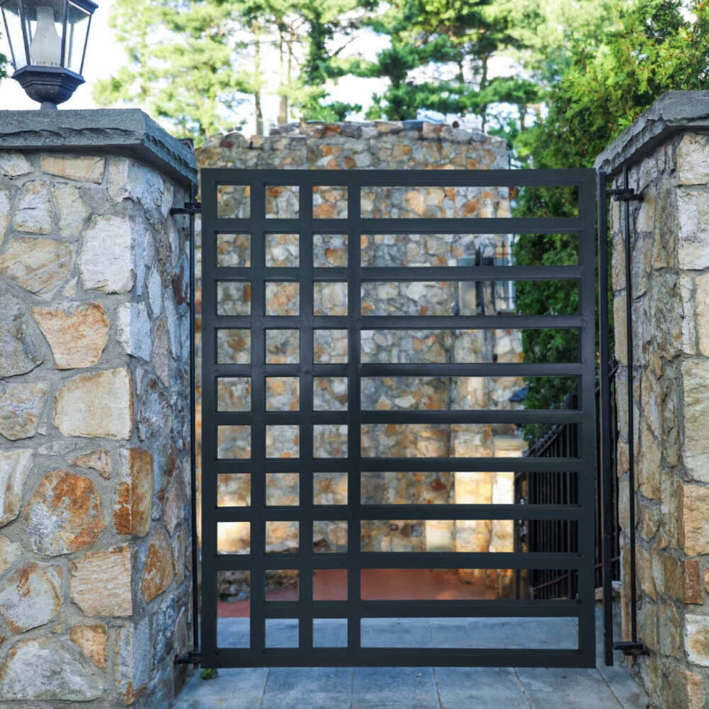 5FT Heavy-Duty Kyiv-Style Powder-Coated Galvanized Steel Pedestrian Gate (SAK45810) – SAKSBY WHOLESALE, view 3