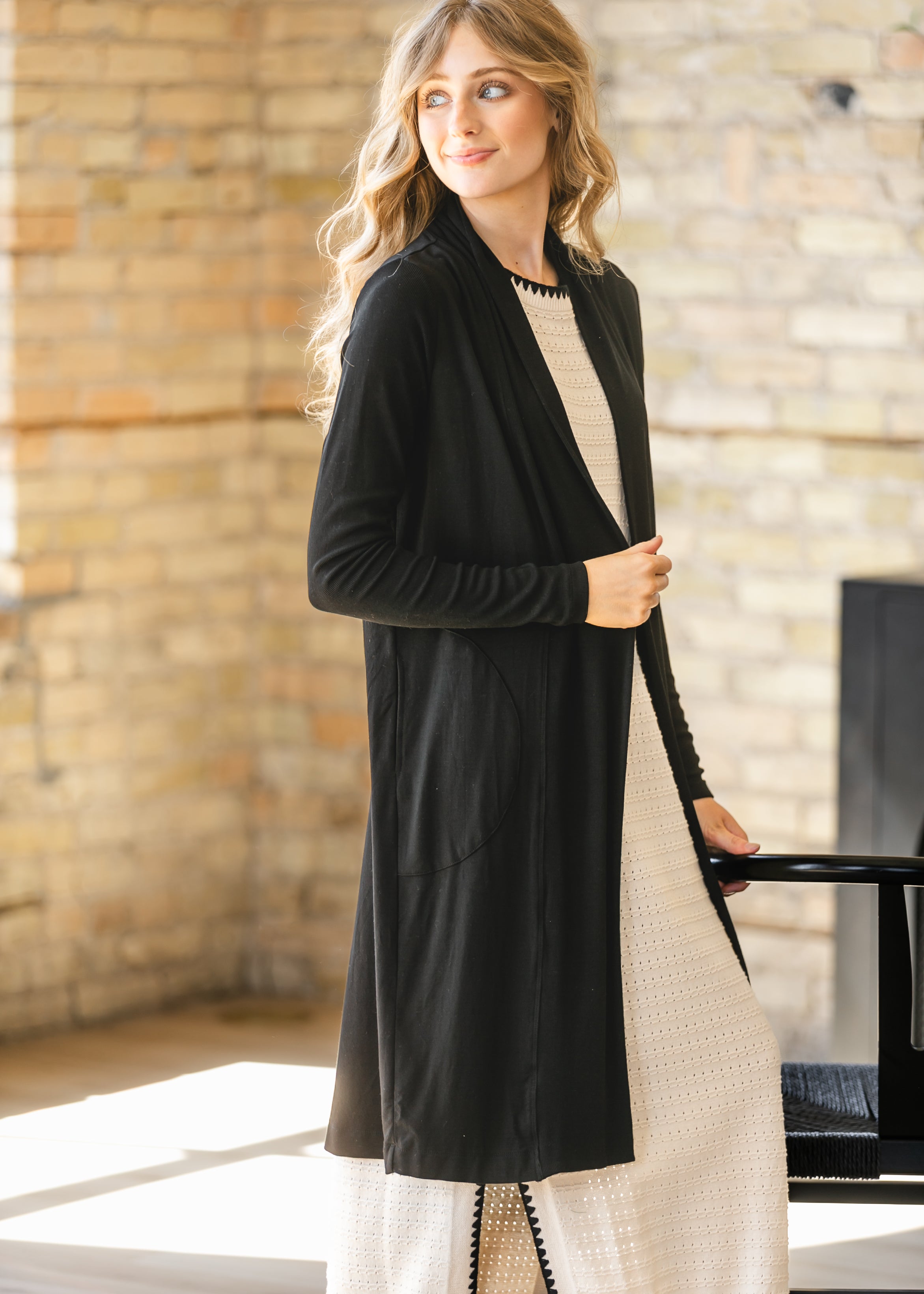 Inherit Co. Kylin Open Front Cardigan — packaging