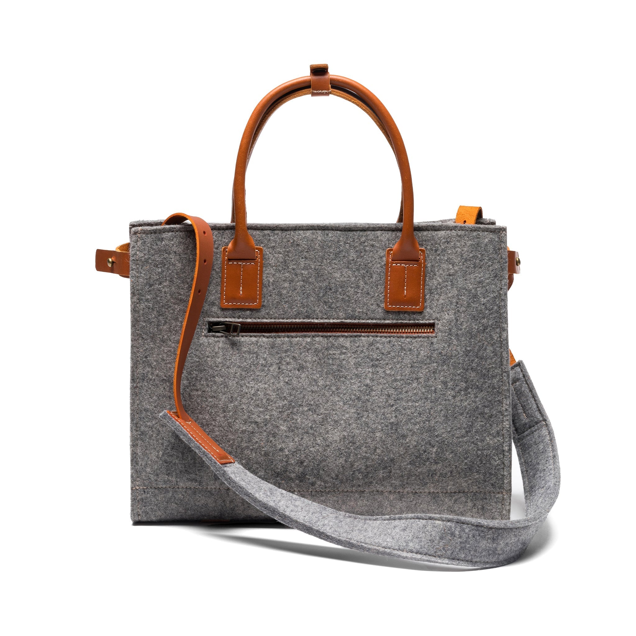 Kyrgies Handmade Wool Handbag, view 4