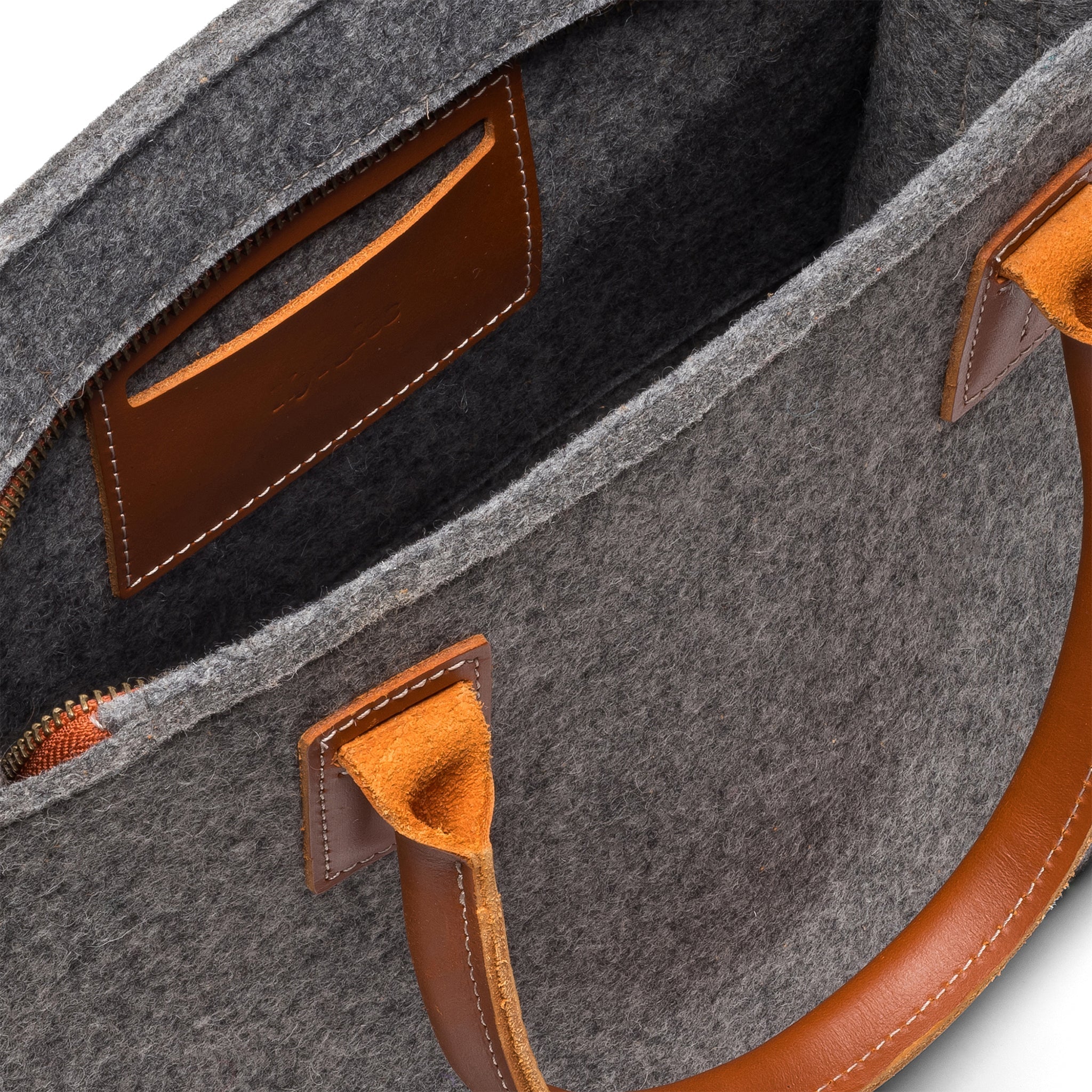 Kyrgies Handmade Wool Handbag, view 6