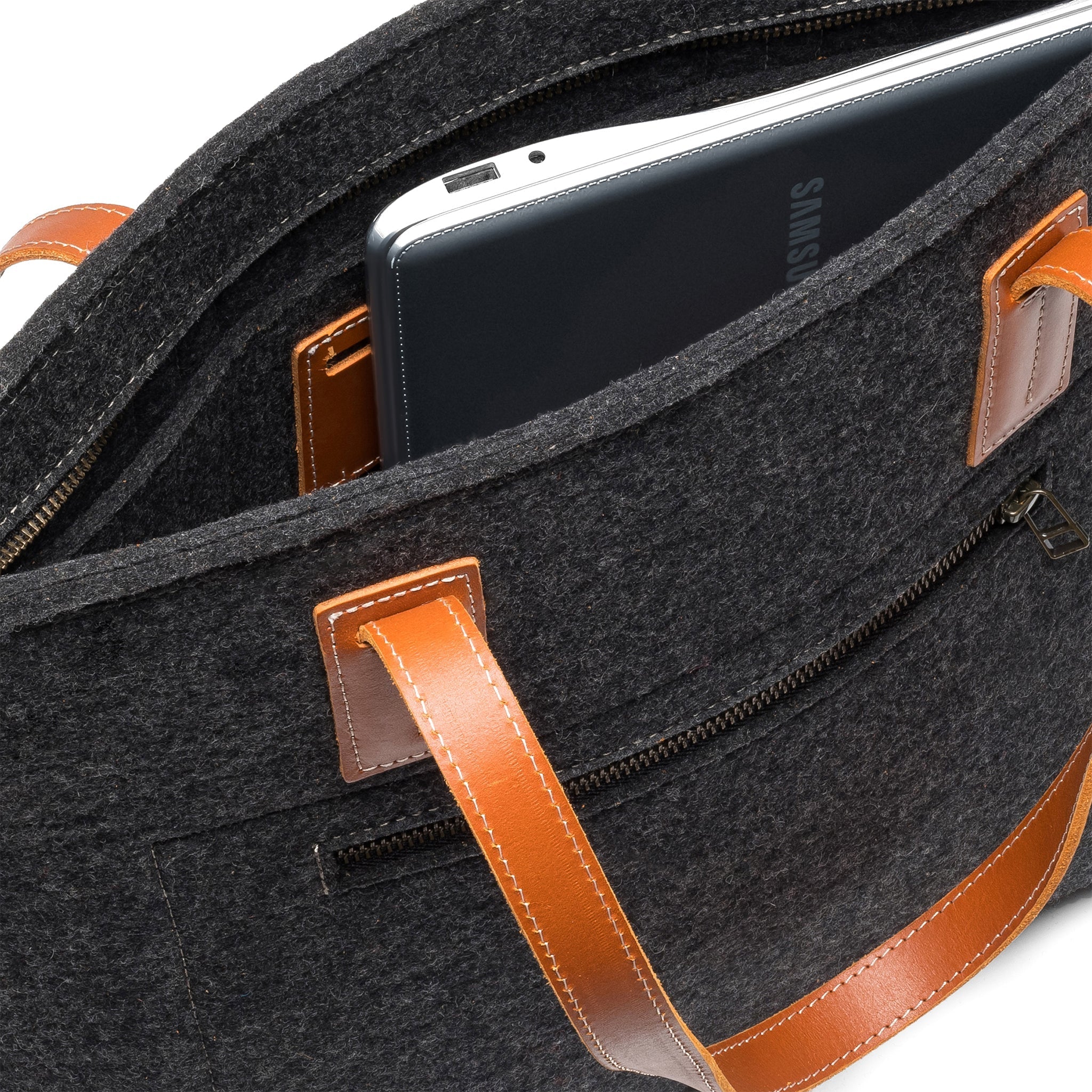 Kyrgies Handmade Wool Tote, view 6