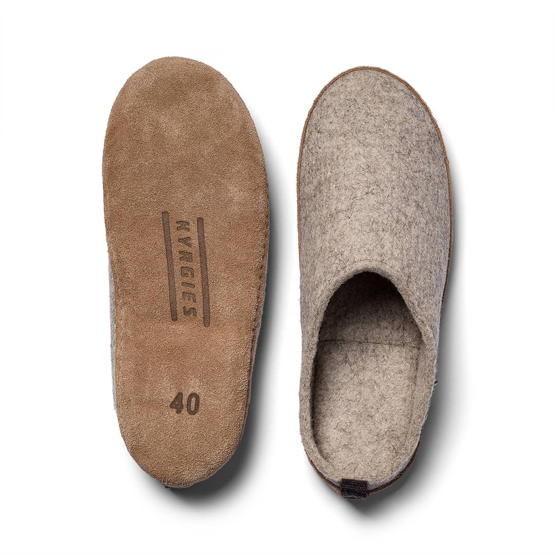 Kyrgies Indoor Wool Slides, view 3