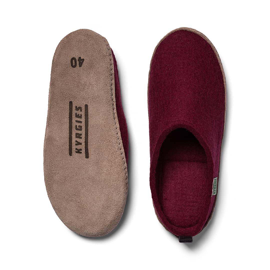 Kyrgies Indoor Wool Slides, view 11