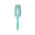 Olivia Garden Fingerbrush Care Iconic Boar Nylon Mint M - Gentle Oral Care for Children and Pets