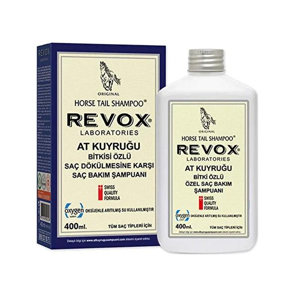 Revox Horse Tail Extract Shampoo: Natural Hair Loss Treatment & Hair Growth - Plant Based Keratin Balancing, Damage Protection, 12.17 fl oz