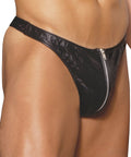 Love Spark Cove | Intimate Apparel, Pleasure Shop & Free Shipping Mens Leather Zip Up Thong,  *available Boxed — main product