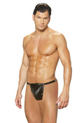 Love Spark Cove | Intimate Apparel, Pleasure Shop & Free Shipping Mens Leather Pouch With Nail Heads — main product shot