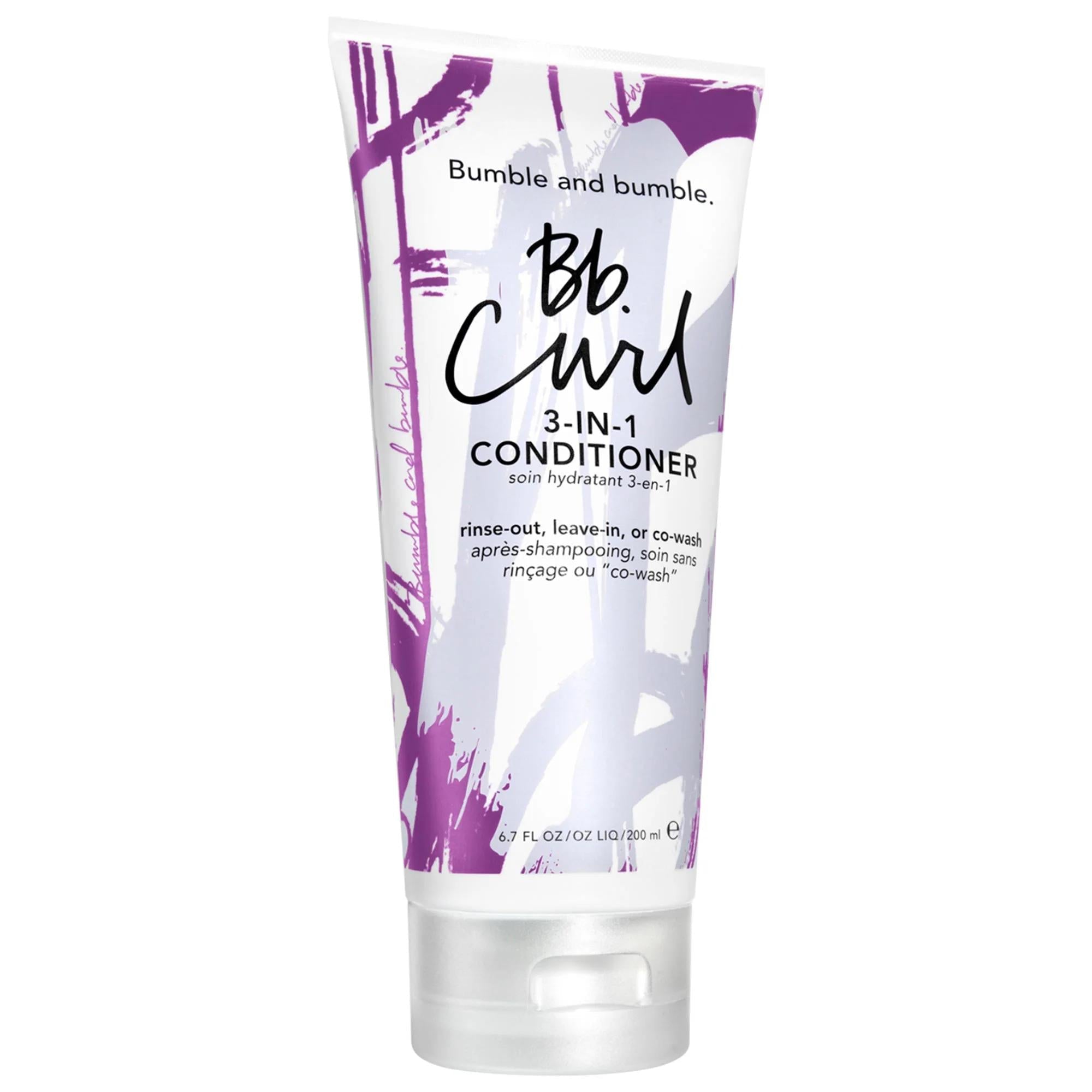 Curl 3-in-1 Moisturizing Conditioner for Curly Hair - Vegan, Cruelty-Free, Moisture & Frizz Reduction