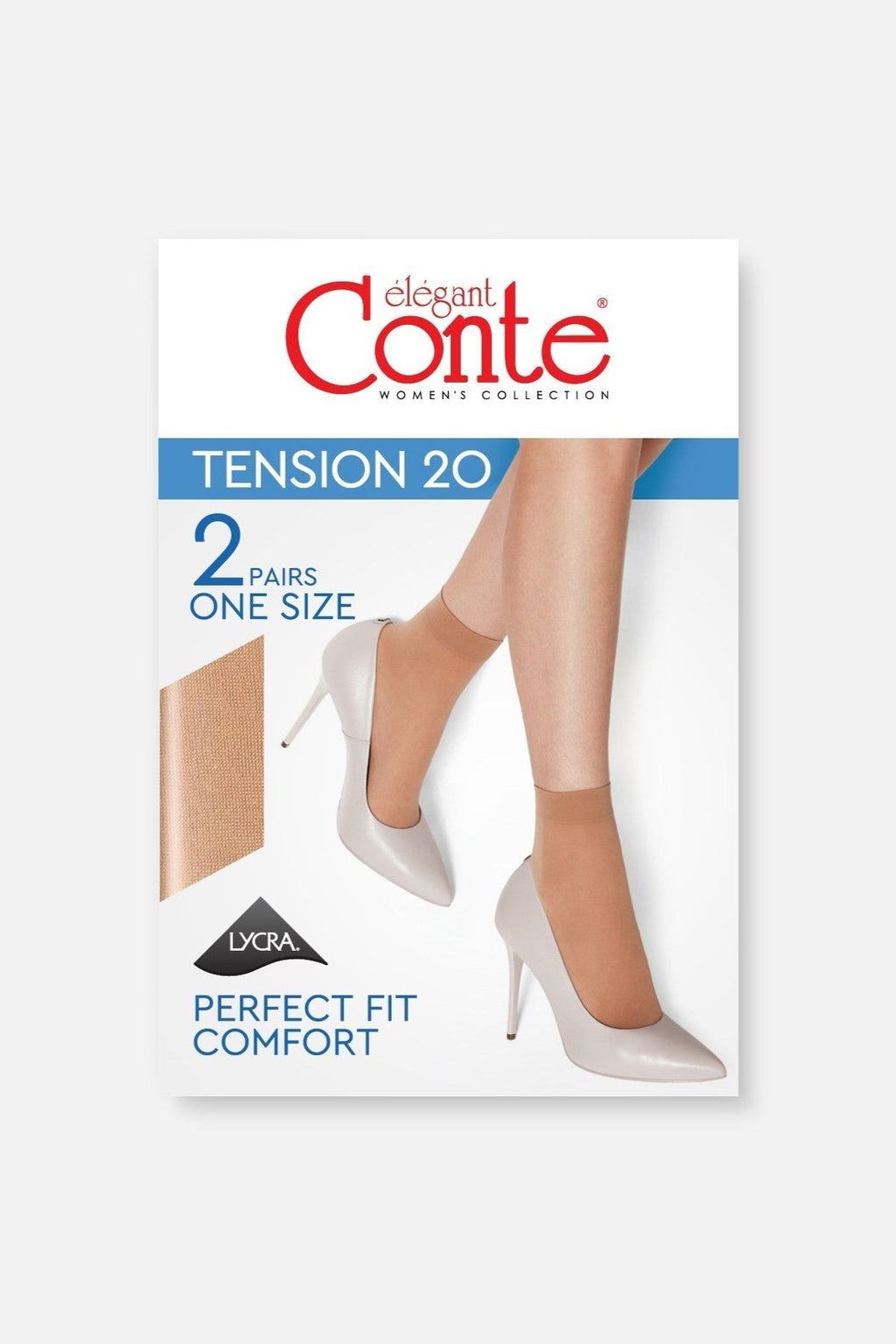 TheRanok.com Socks Conte Tension 20 Den (2 pairs) — lifestyle context