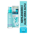 Loreal Moisturizing Face Cream with Aloe Vera & Hyaluronic Acid - Lightweight, Non-Greasy Formula for Normal to Dry Skin