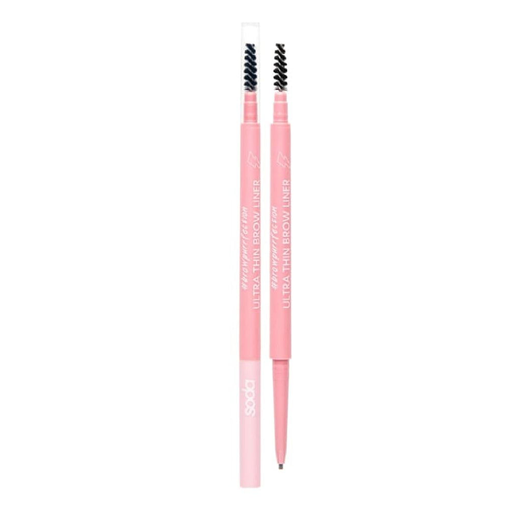 Soda Ultra Thin Brow Liner - Precise Eyebrow Definition with Long-Lasting Formula - Eyebrow Liner, Ultra-Thin Brow Pencil