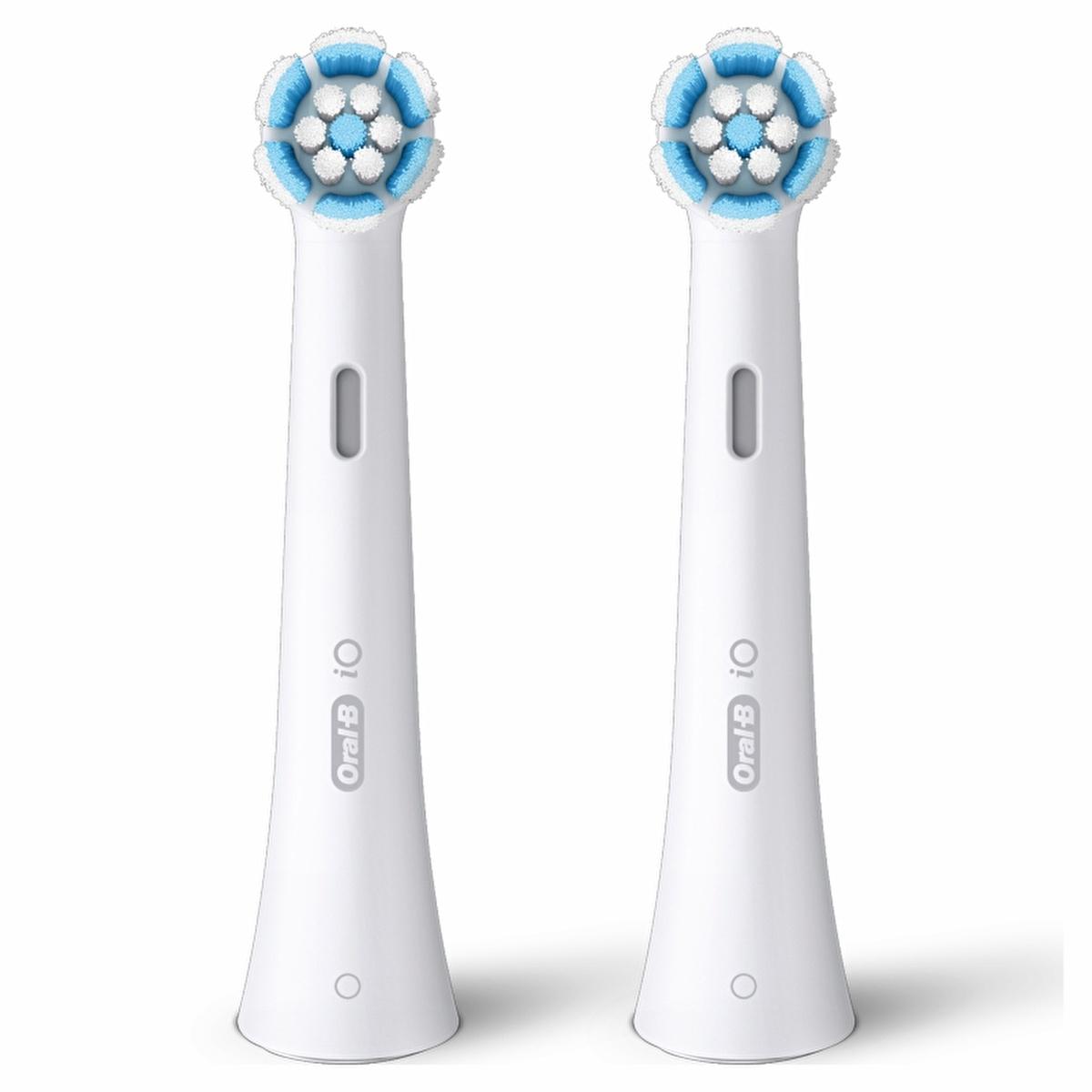 Oral-B Oral-B iO Gentle Care Toothbrush Heads - 2 Pack for Sensitive Teeth and Gums