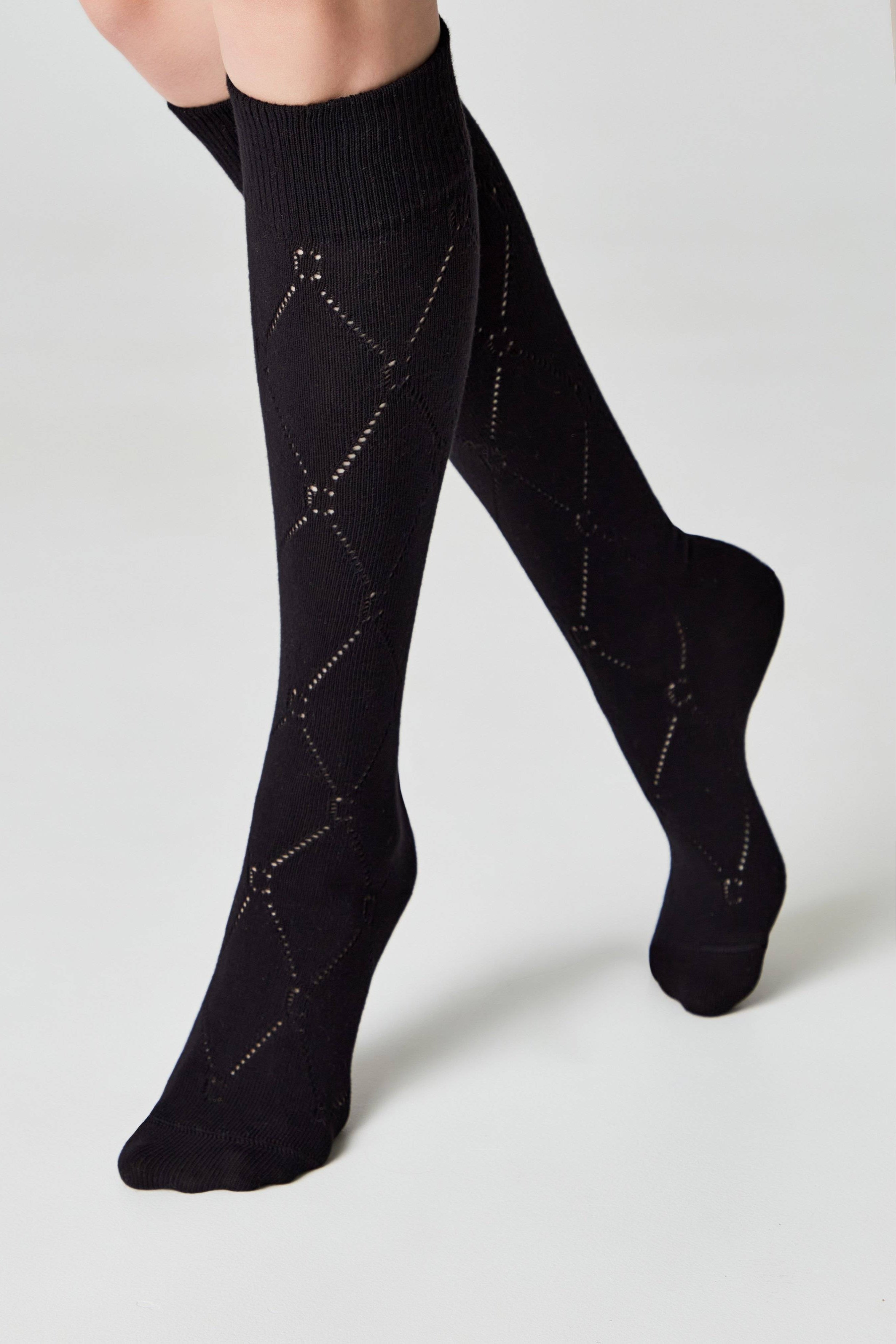 TheRanok.com Cotton Knee Highs Conte Classic 007 — packaging