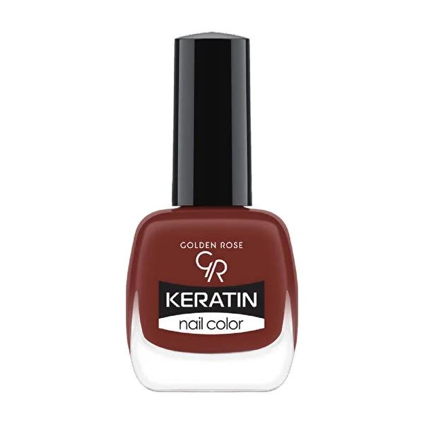 Golden Rose Keratin Nail Polish - Vibrant, Long-Lasting Color for Healthy Nails