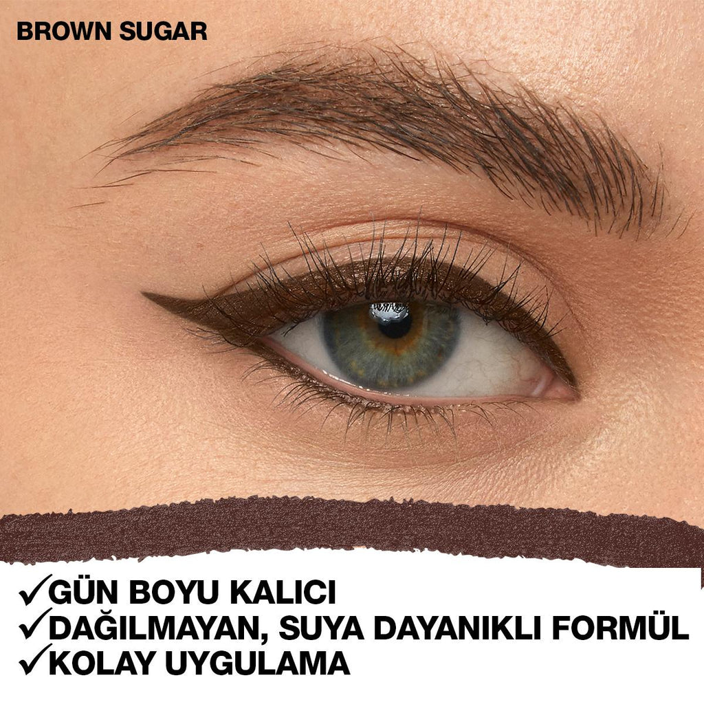Maybelline New York Lasting Drama Automatic Liner - Long-Lasting, Waterproof Automatic Eyeliner in Brown Sugar