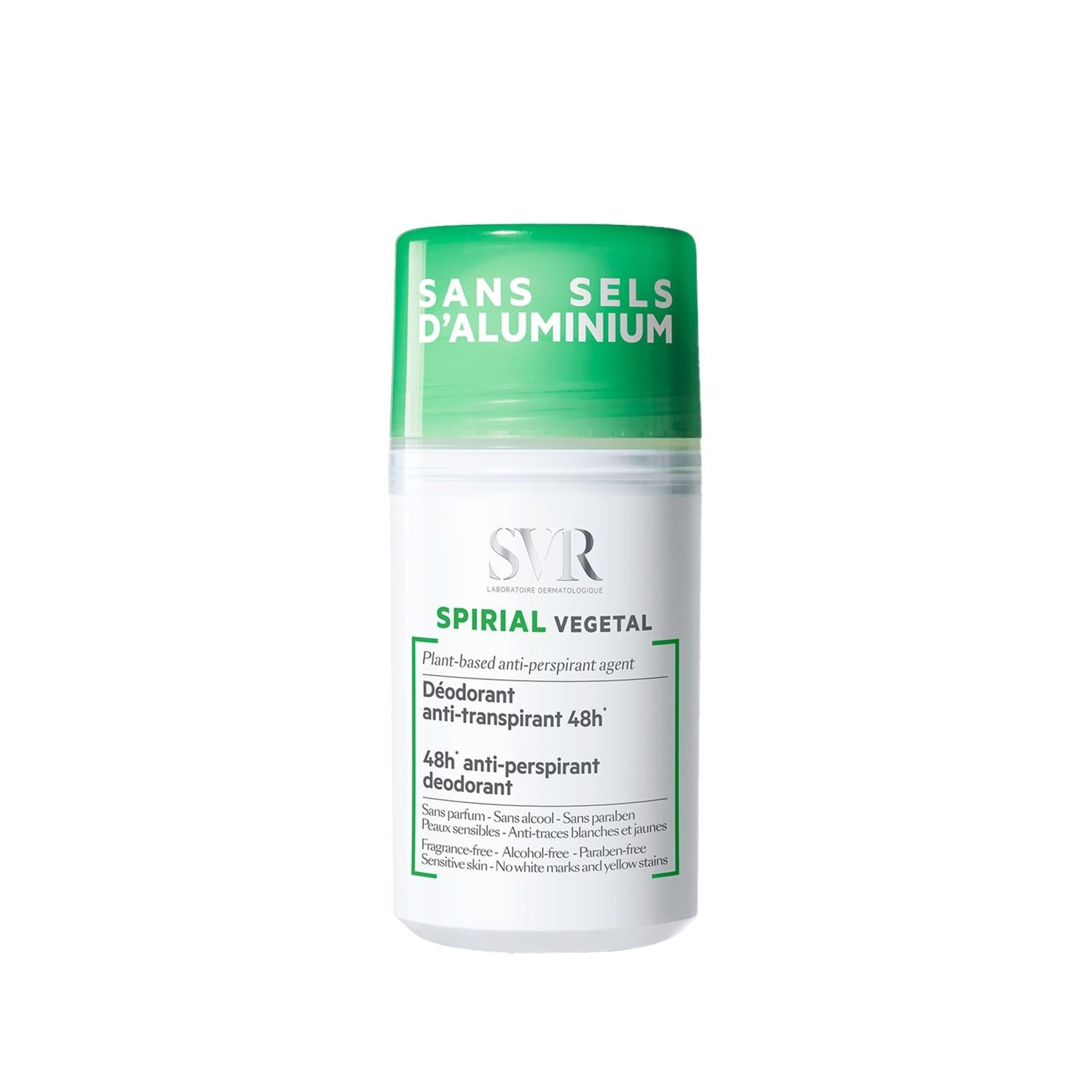 SVR Spirial Deodorant Anti Perspirant Vegetal Roll-on 50ml