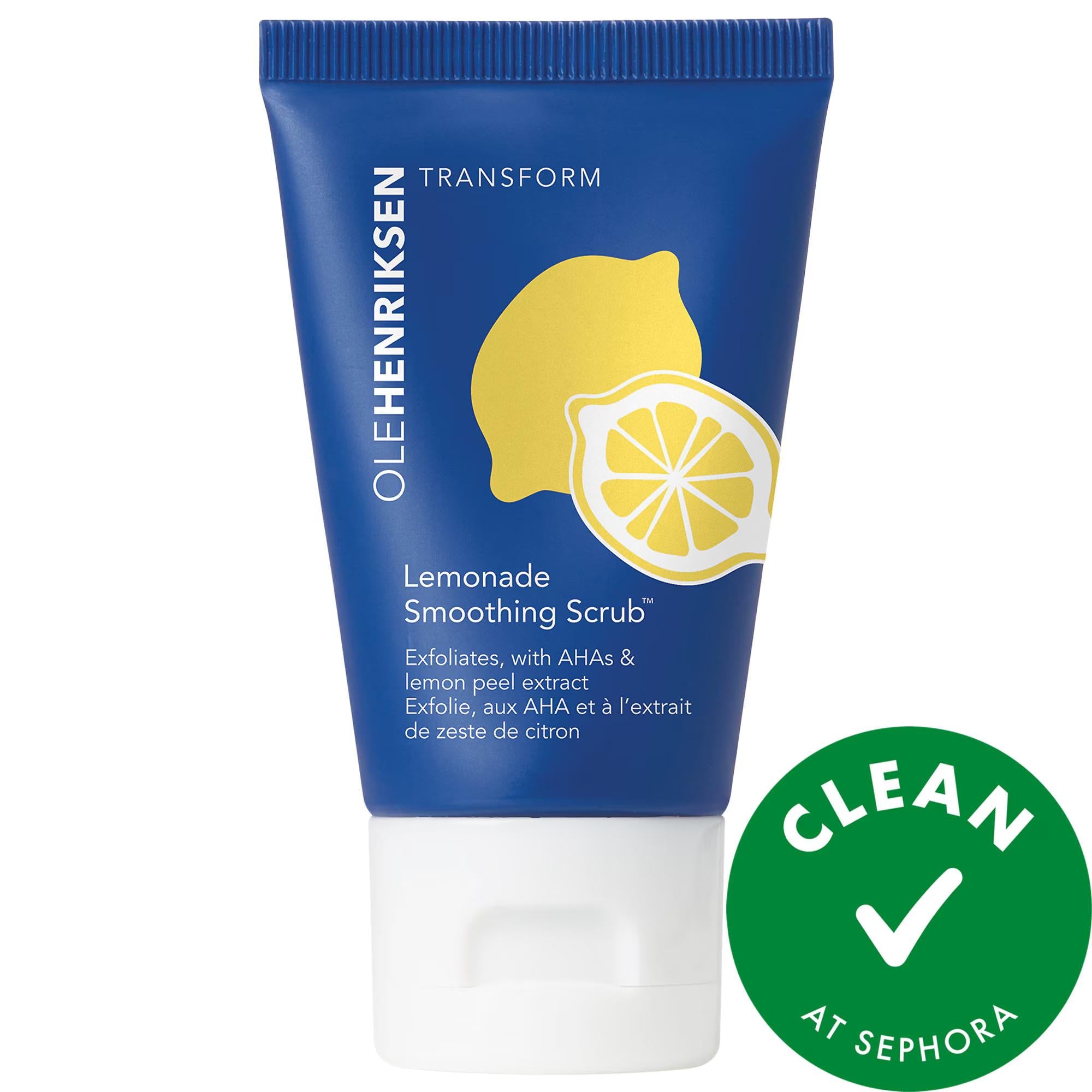 Mini Lemonade Smoothing Scrub - Exfoliating Scrub for Smoother Skin, Vegan & Natural Skincare
