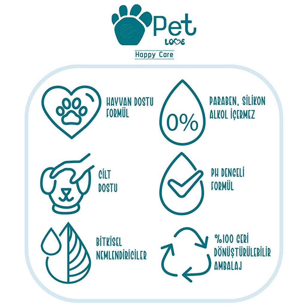 Pet Love Argan Oil Pet Shampoo for Cats & Dogs - Natural, Gentle, 7.61 fl oz