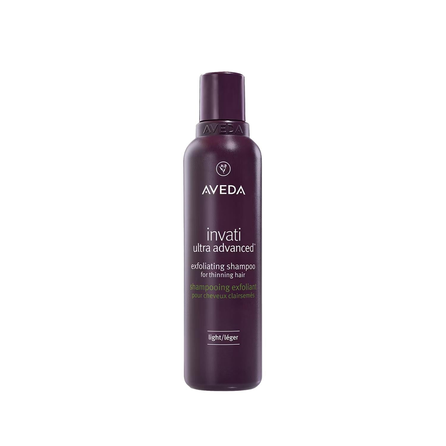 Aveda Invati Ultra Advanced Anti-Hair Loss Shampoo for Thinning Hair, Lightweight Texture, 6.76 fl oz