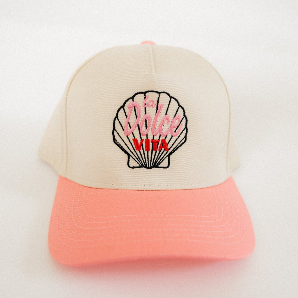 Coco & Rho La Dolce Vita - Trucker Hat — detail close-up