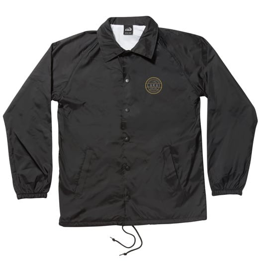 Lakai Sweatshirts Caliber Coaches Jacket - Black by Skates USA