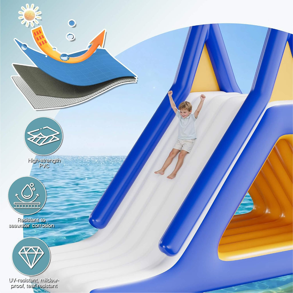 Large 15FT Commercial Inflatable Water Slide With Climbing Handle (SAK98314) – SAKSBY WHOLESALE, view 7