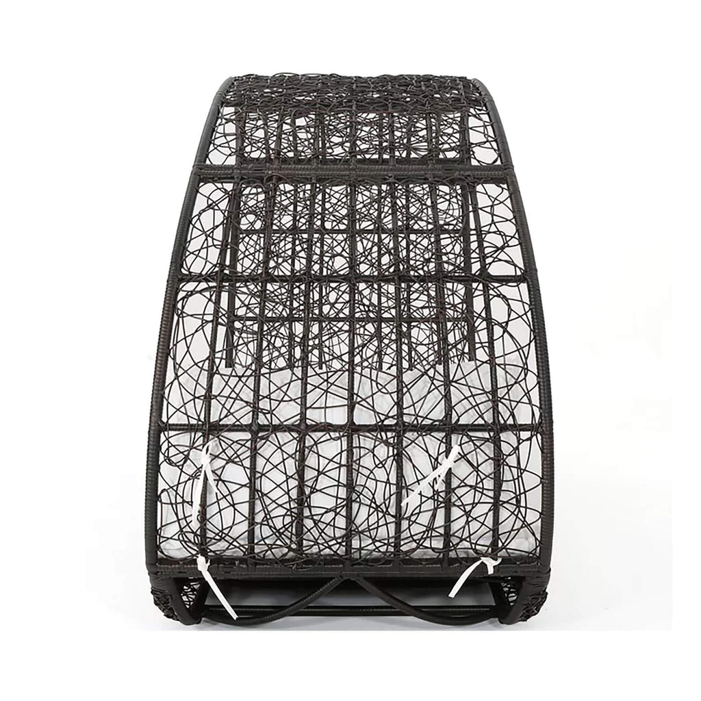 Alora Large 2-Person Abigal Outdoor Wicker Daybed With Aluminum Frame And Cushions (SAK23942) – SAKSBY WHOLESALE, view 5