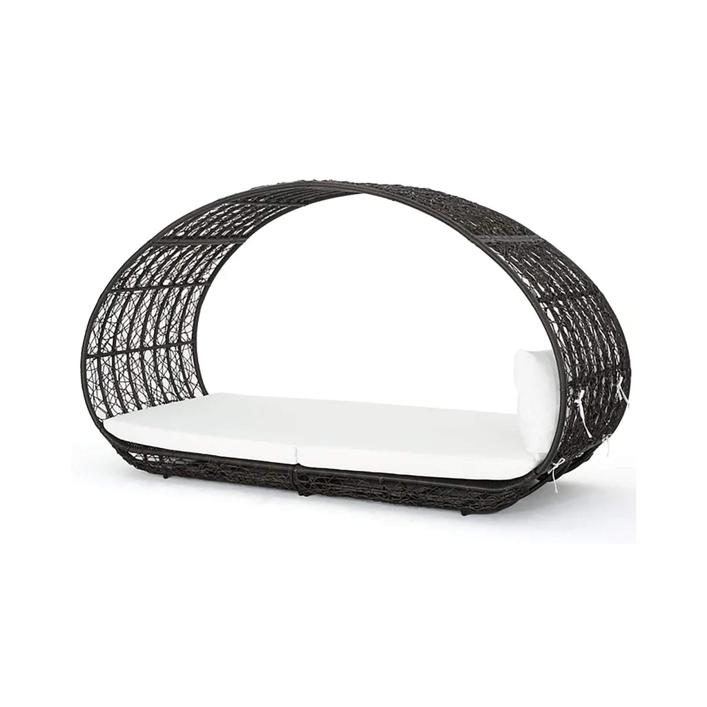 Alora Large 2-Person Abigal Outdoor Wicker Daybed With Aluminum Frame And Cushions (SAK23942) – SAKSBY WHOLESALE, view 7
