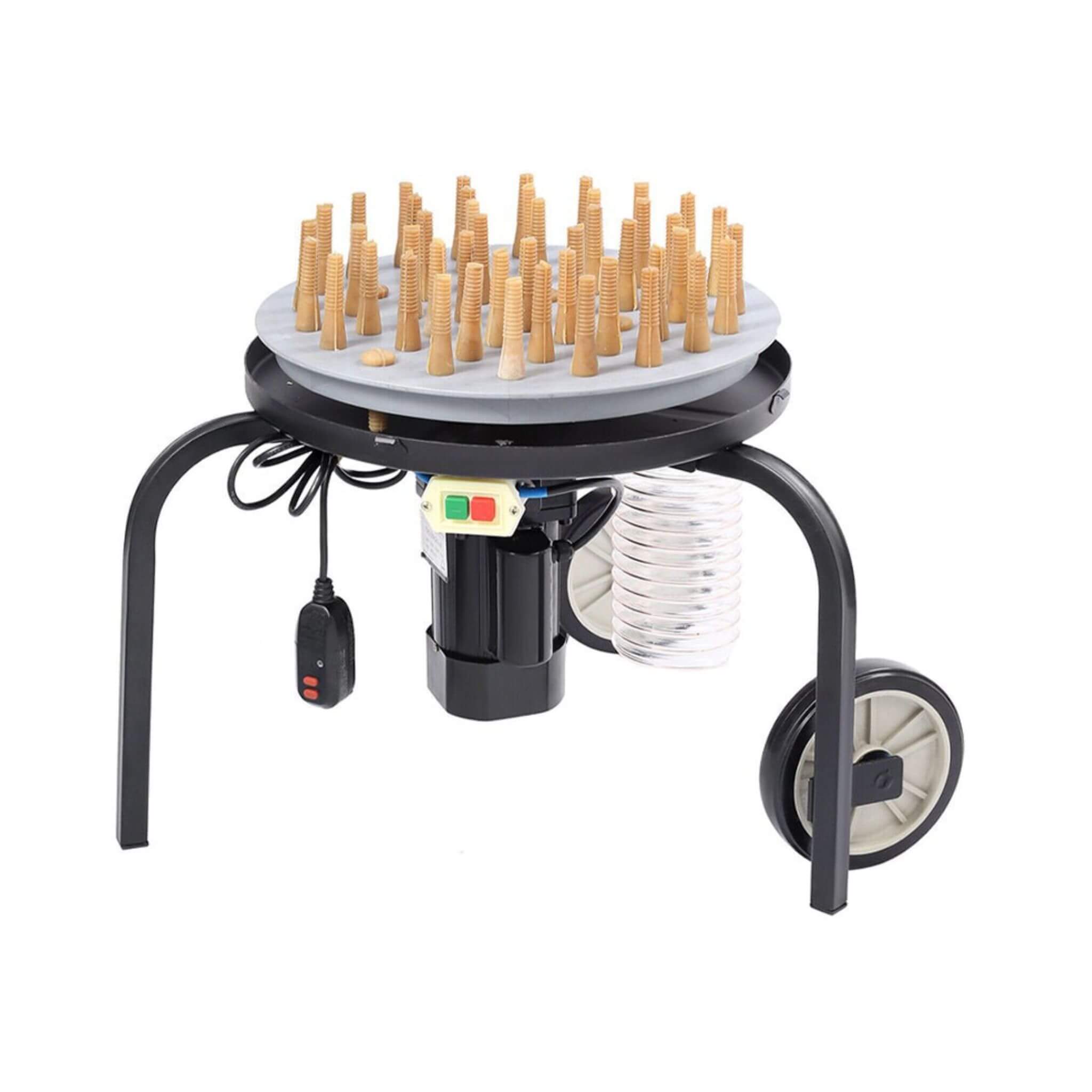 Large 20-Inch Heavy-Duty Chicken Defeathering Plucker Machine (SAK35879) – SAKSBY WHOLESALE, view 6