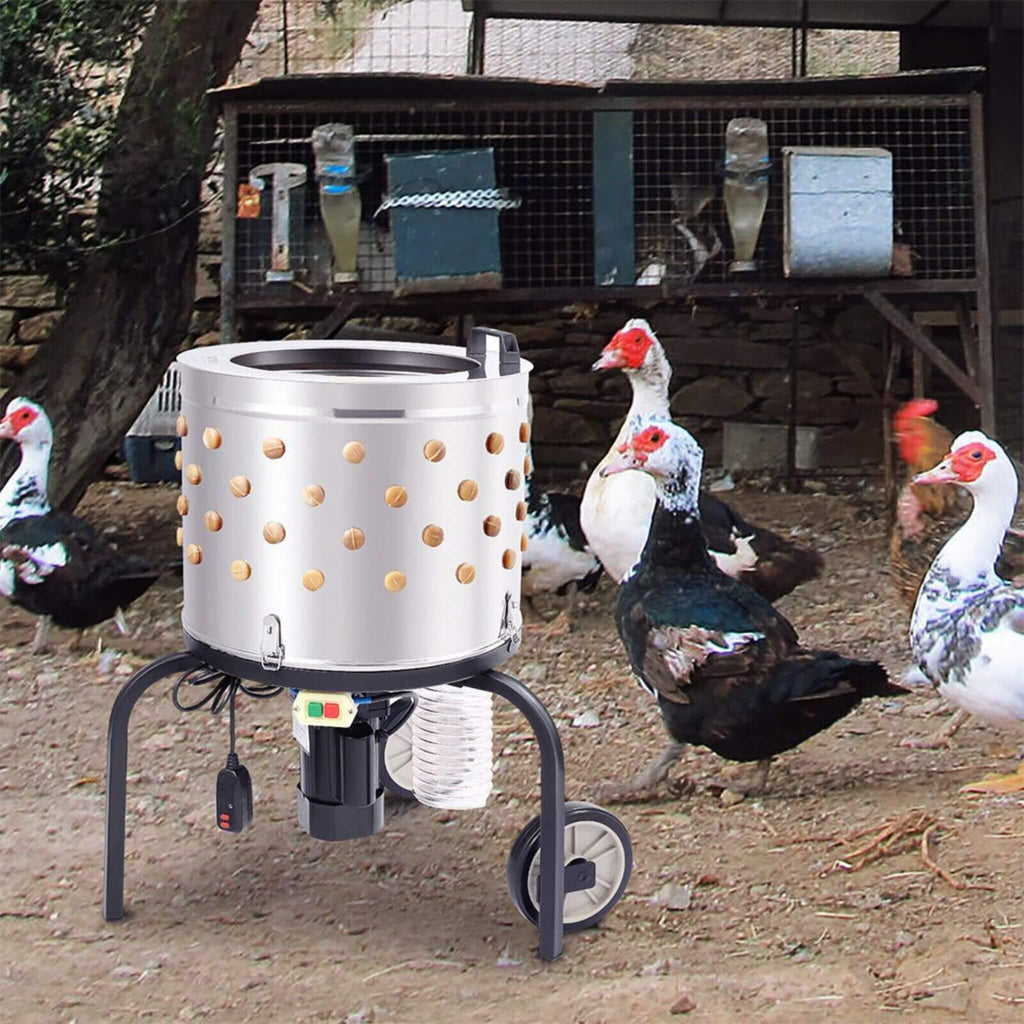Large 20-Inch Heavy-Duty Chicken Defeathering Plucker Machine (SAK35879) – SAKSBY WHOLESALE, view 11