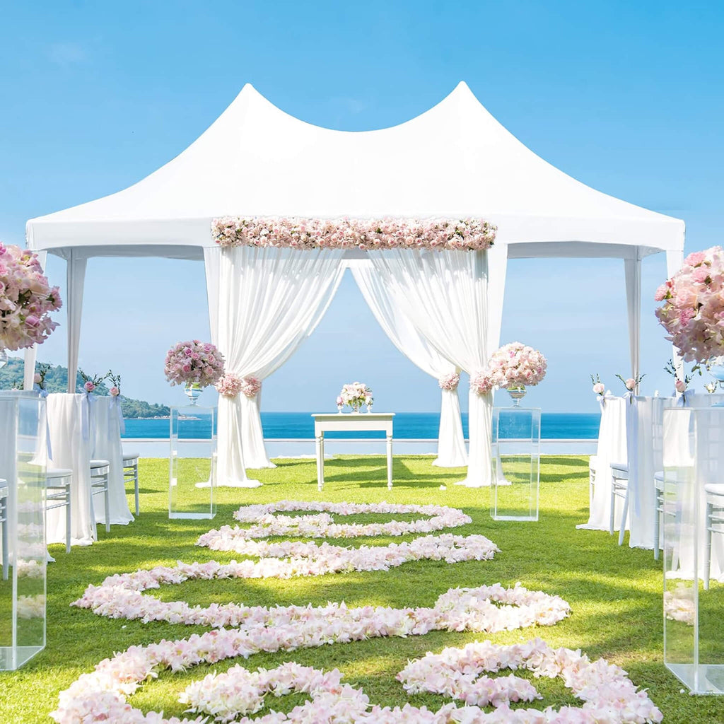 Large Heavy-Duty Customizable Party Tent With Sidewalls And Windows (SAK72615) – SAKSBY WHOLESALE, view 2