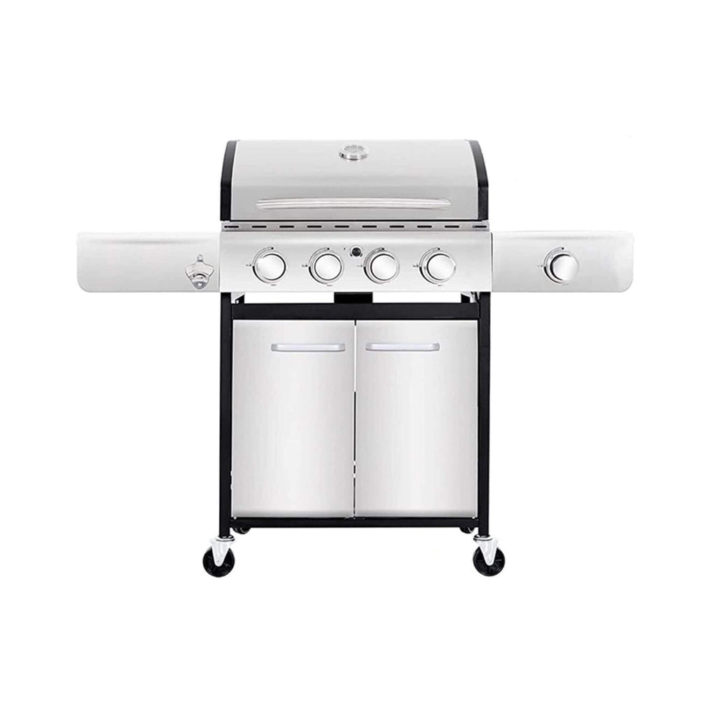 Large Outdoor 42K BTU BBQ Stainless Steel Propane Gas Grill With 4 Burners (SAK61283) – SAKSBY WHOLESALE