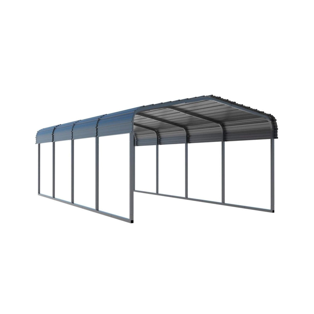 [12X20FT] Alora Premium Modern Heavy-Duty Outdoor Alloy Steel Carport Canopy (SAK91486) – SAKSBY WHOLESALE, view 3