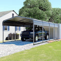 [12X20FT] Alora Premium Modern Heavy-Duty Outdoor Alloy Steel Carport Canopy (SAK91486) – SAKSBY WHOLESALE