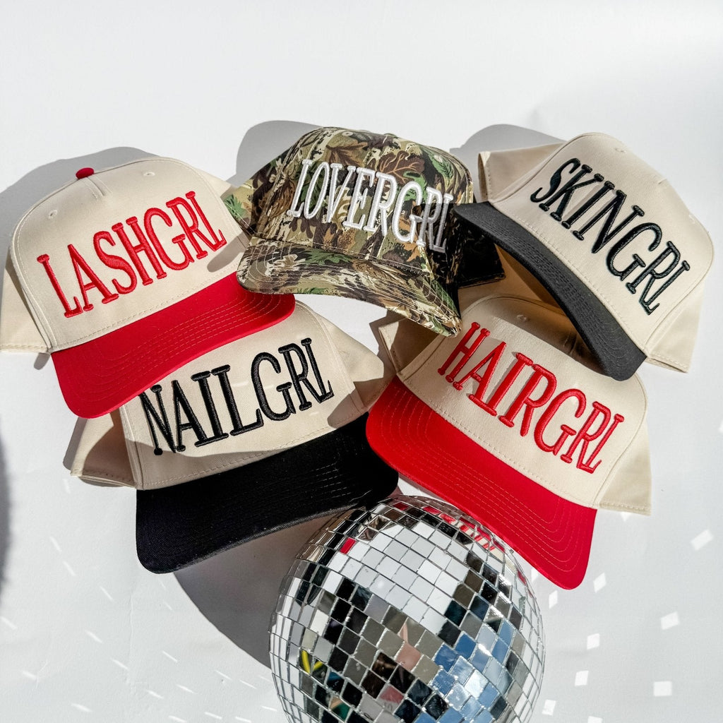 Coco & Rho CHEESEGRL - Trucker Hat — detail close-up