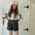 Darn Good Yarn Laurel Canyon Lounge Shorts — main product shot