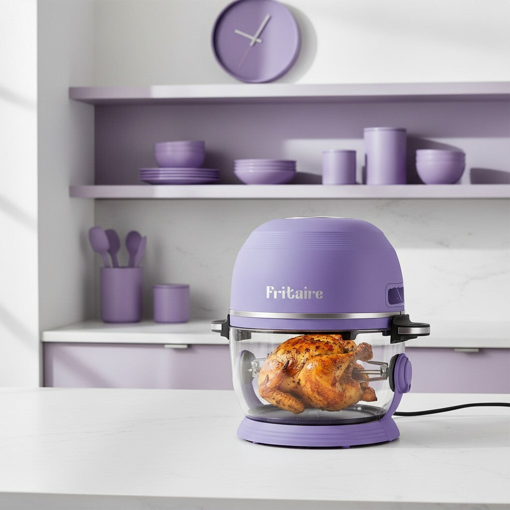 Self-Cleaning Air Fryer™ & Non-Toxic Air Fryer™ - Lavender – Fritaire, view 3