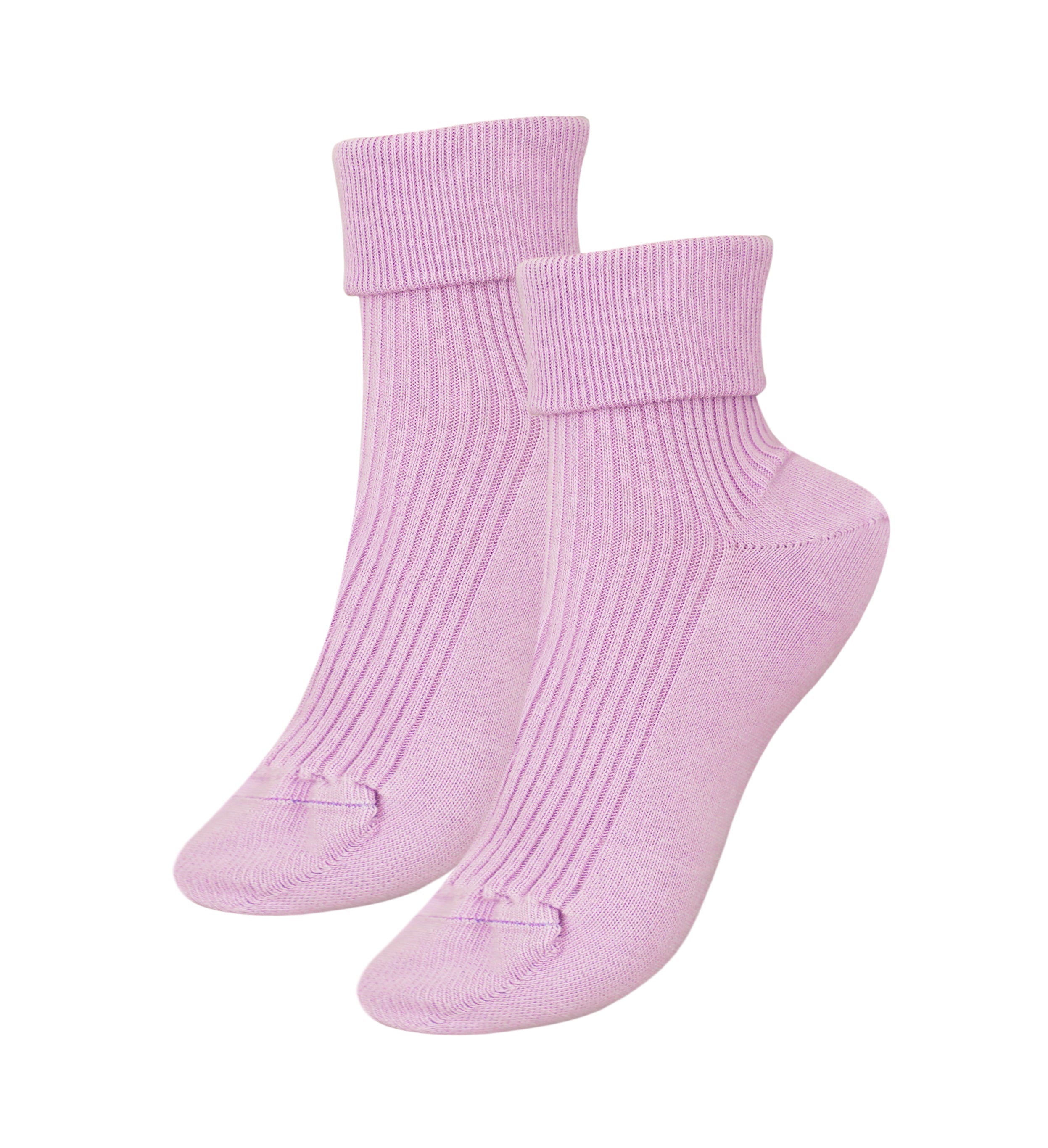 tittimitti tittimitti® 100% Organic Combed Cotton Women's Socks. 1 Pair. Made in Italy. — side view